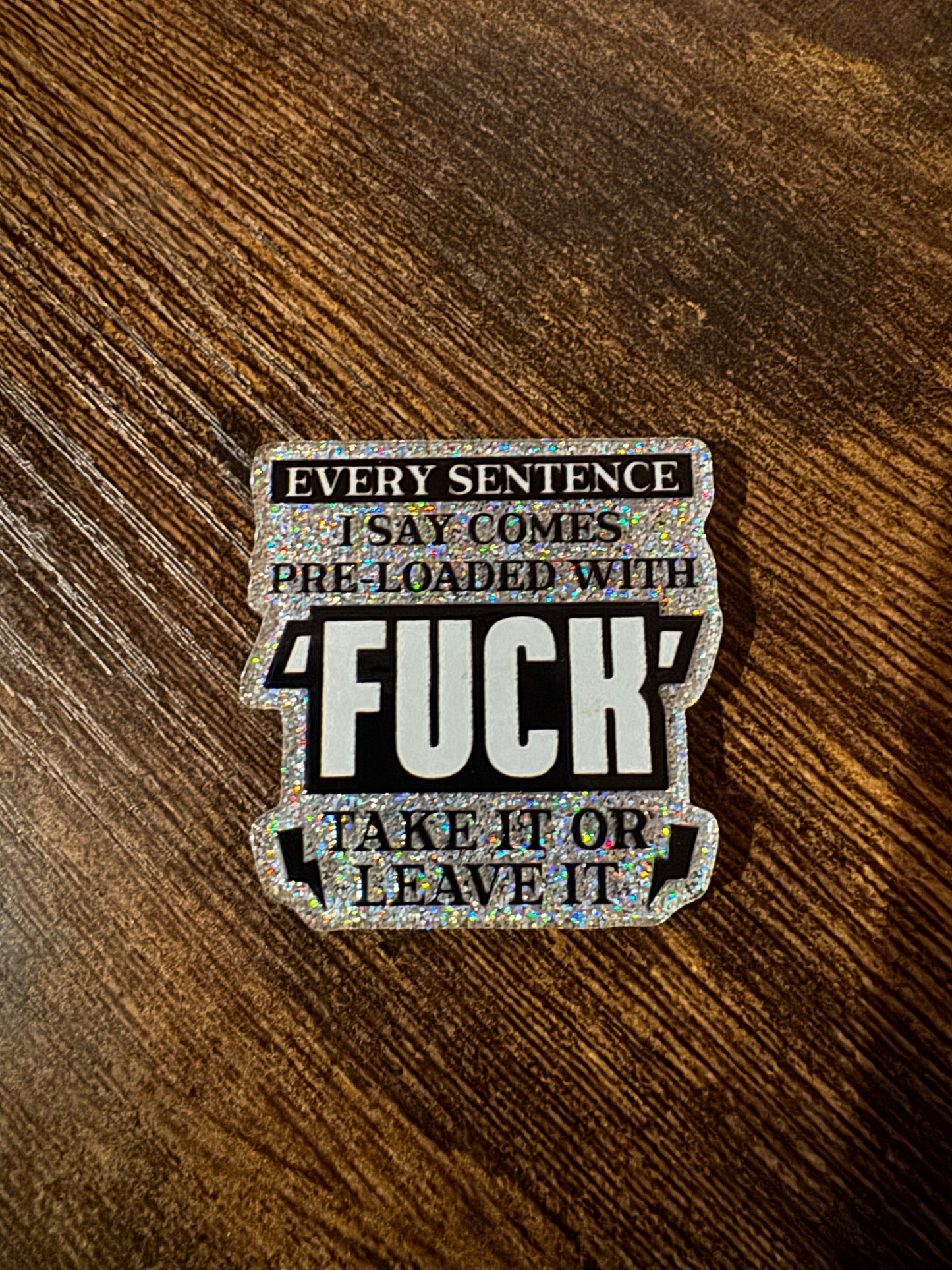 F Sentence Magnet