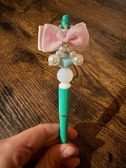 Pink Bow Pen