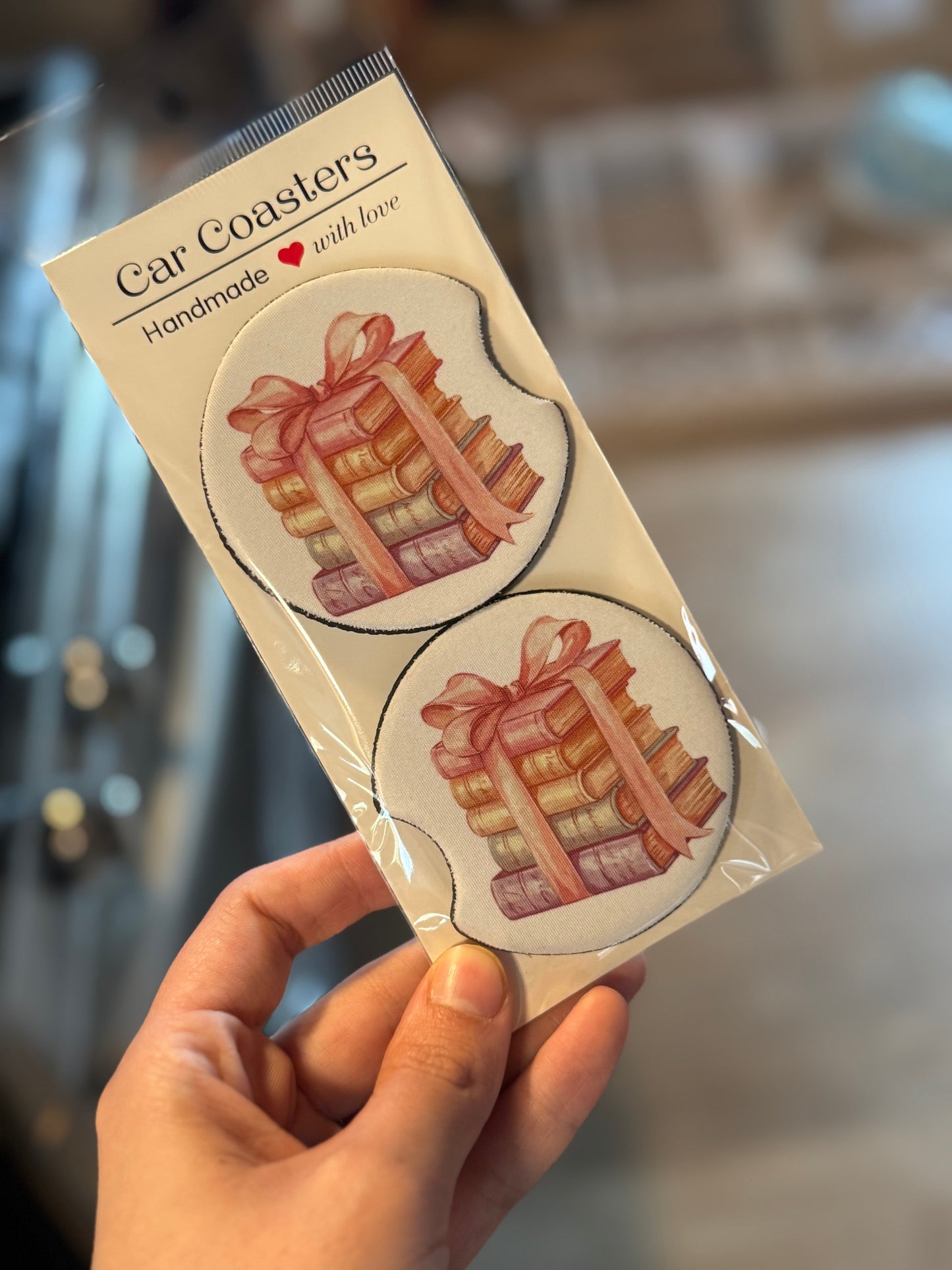 Books Coaster