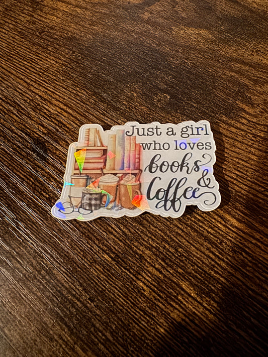 Books and Coffee Magnet