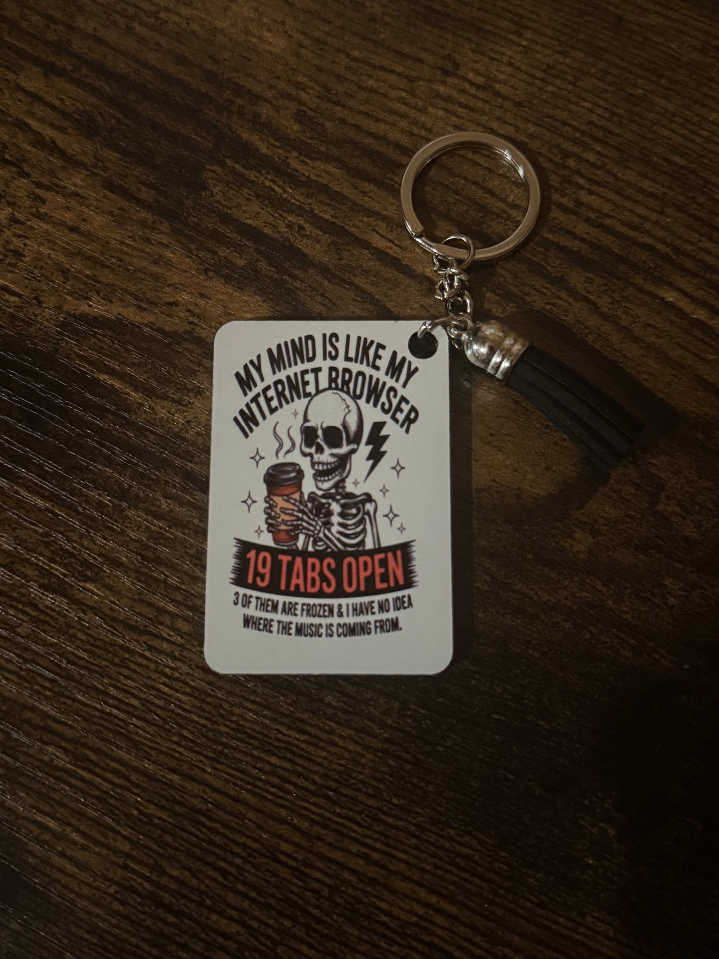 19 Tabs Keychain
