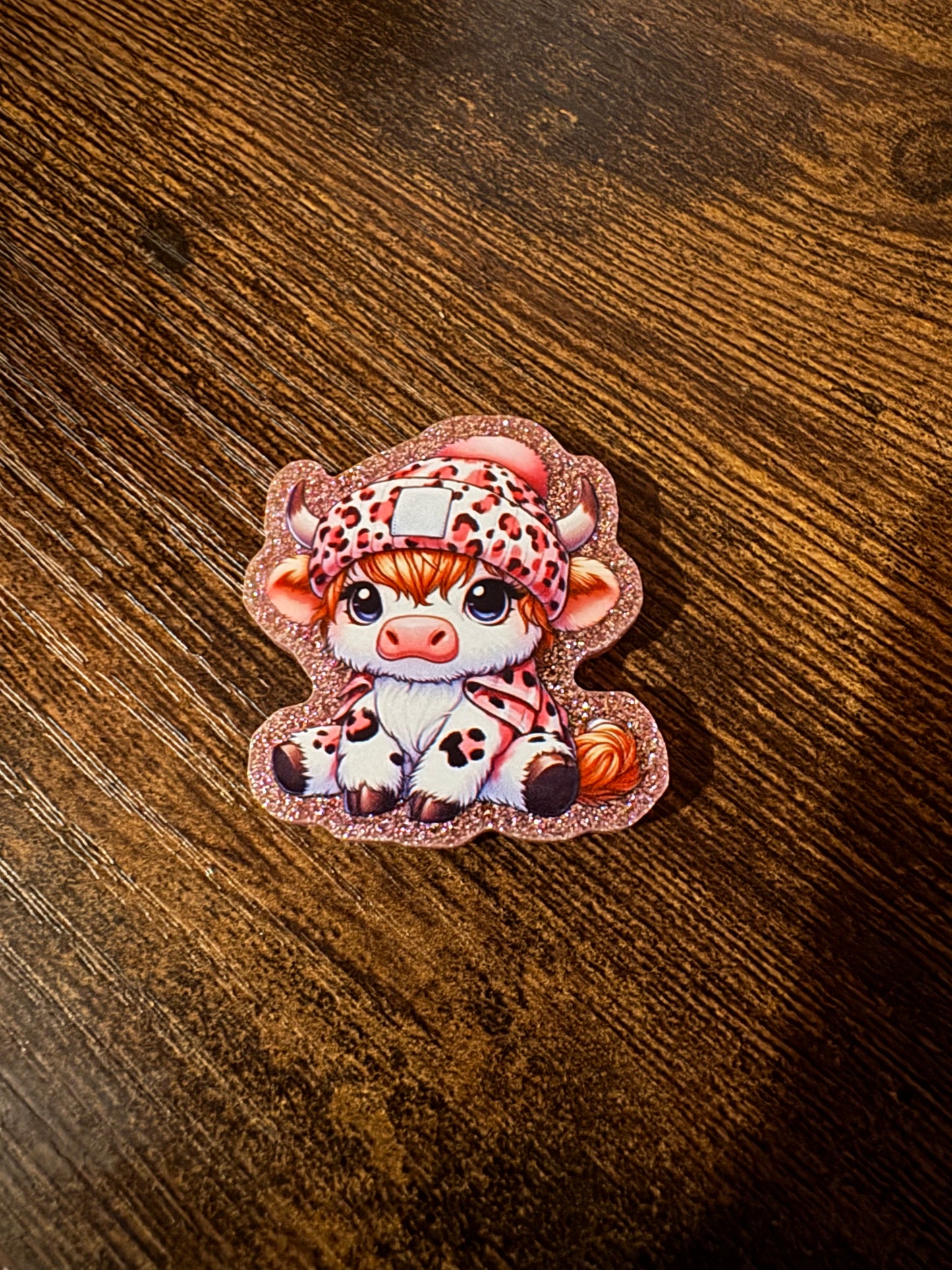 White Cow Magnet