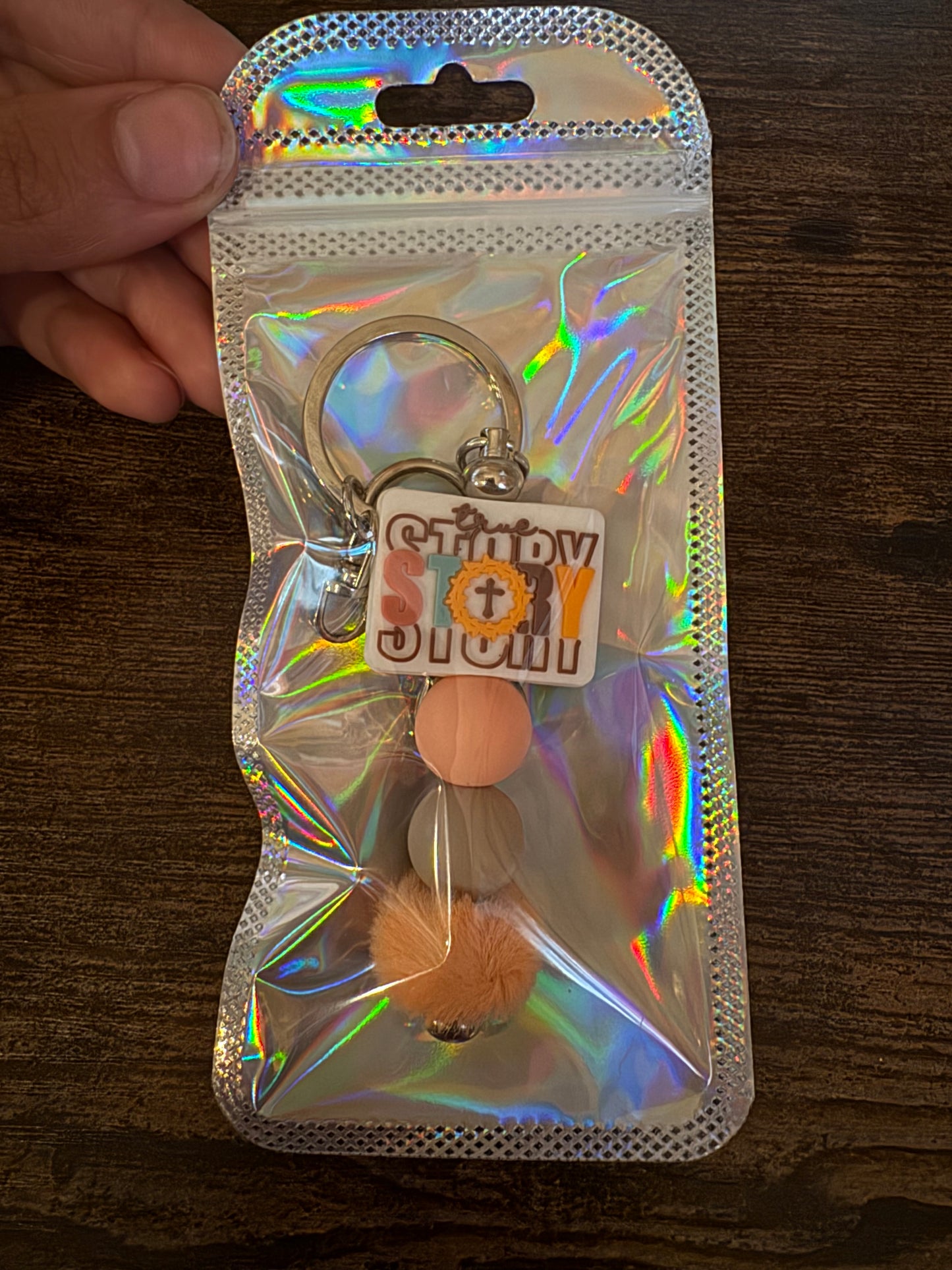 True Story Keychain