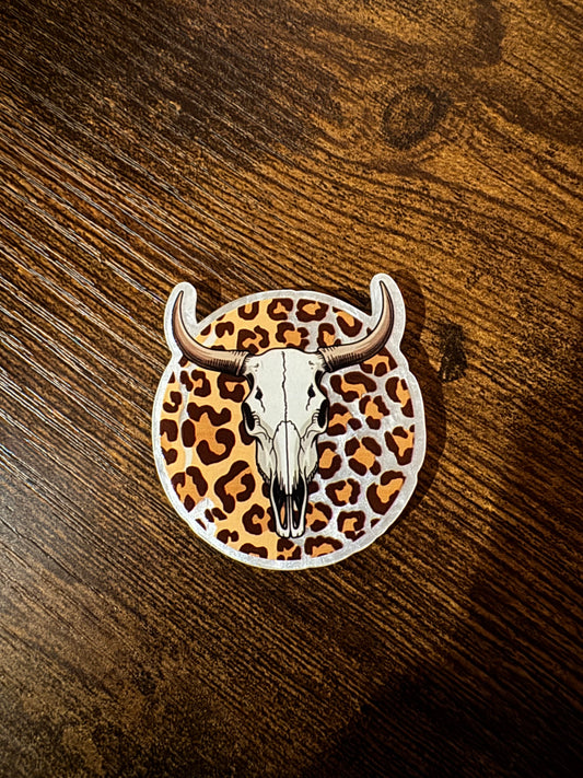 Bull Skull Magnet