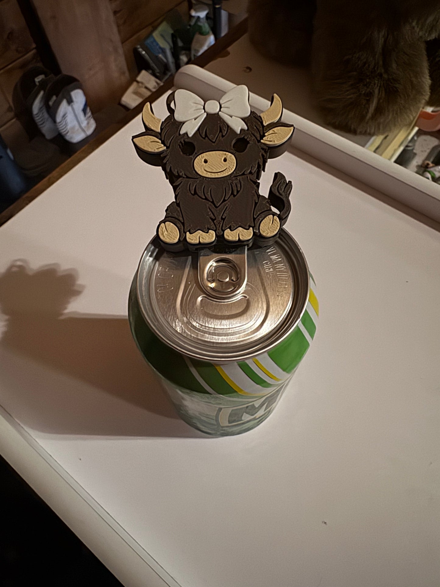 Cow tab opener