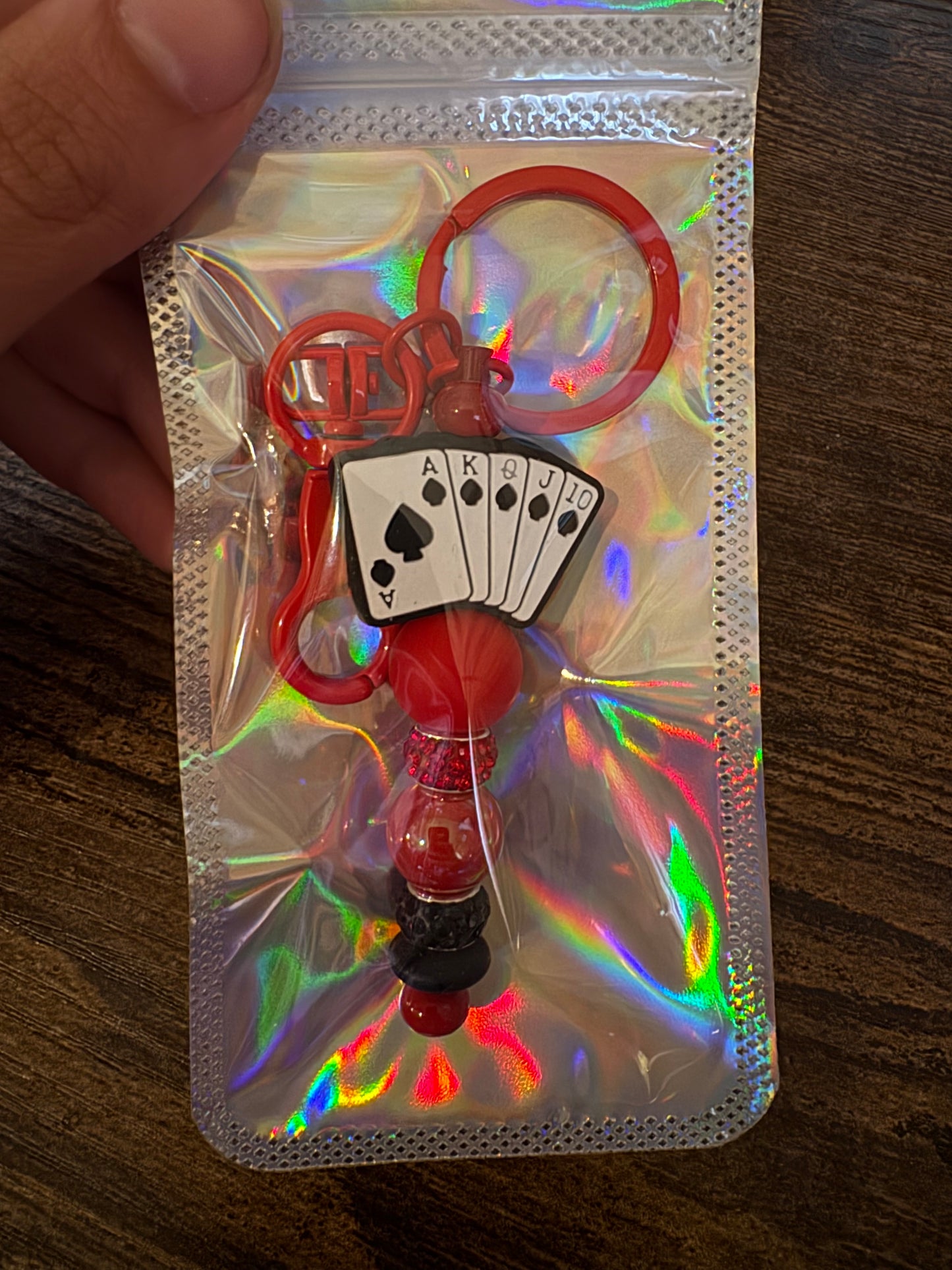 Cards keychain