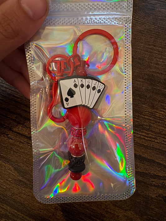 Cards keychain
