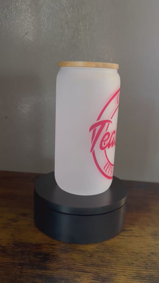 Teacher Frosted Cup