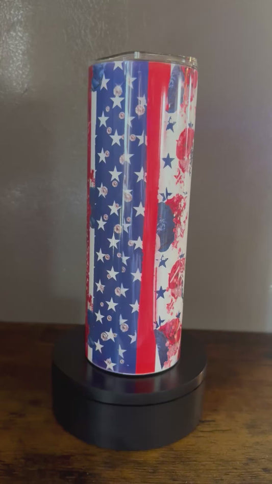 Patriotic Mama Tumbler